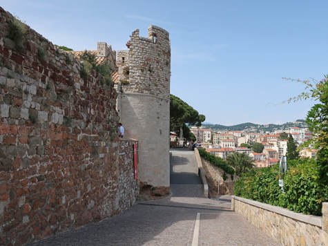 Cannes Castle -  Musee de la Castre in Cannes France