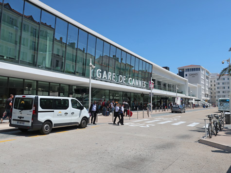 Cannes Central Train Station