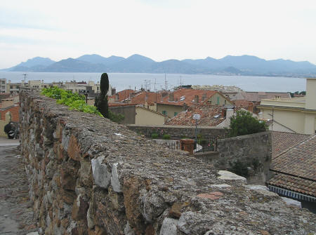 Cote d'Azur between Cannes and St. Tropez